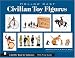 Book Hollow-Cast Civilian Toy Figures