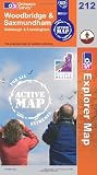 Woodbridge and Saxmundham (OS Explorer Map Active)