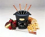 Norpro Black 10-pc. Cast iron Fondue Set