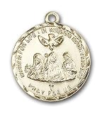 14kt Gold 3-Doctors Medal