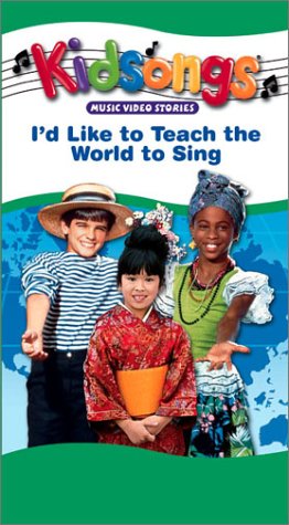 Cover image : (VHS) Kidsongs: I'd Like to Teach World to Sing [VHS] [Import]