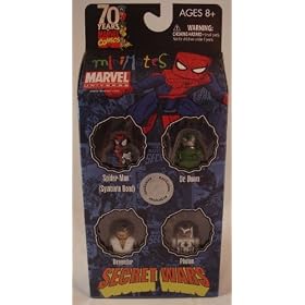 Marvel Minimates Secret Wars Exclusive Box Set with Spider-Man (Symbiote Bond), Dr. Doom, Beyonder and Photon