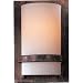 Minka Lavery 342-357, Wall Sconces Glass Wall Sconce Lighting, 1 Light, 100 Total Watts, Iron