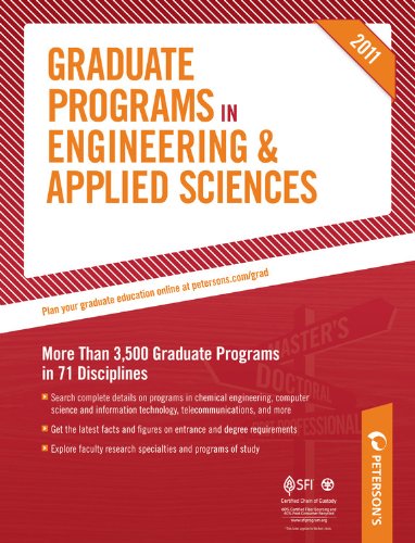 Graduate Programs in Engineering & Applied Sciences (Peterson's Graduate Programs in Engineering & Applied Sciences (Book 5))