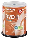Memorex 4.7GB 8x DVD-R (100-Pack Spindle)