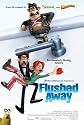 Flushed Away, Original Double-sided Movie Theatre Poster, Version B, 27x40, Hugh Jackman