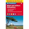 MARCO POLO Freizeitkarte R�gen und mittlere Ostseek�ste 1:100.000: Extra Guide mit 66 Tipps / Wanderparkpl�tze / Fahrradtouren / Die sch�nsten Bierg�rten & Ausflugslokale