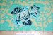 3 yards Kaffe Fassett Fabric Brokade Floral Verdigris Green, free shipping in U.S.