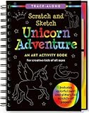 Unicorn Adventure Scratch and Sketch: An Art Activity Book for Creative Kids of All Ages