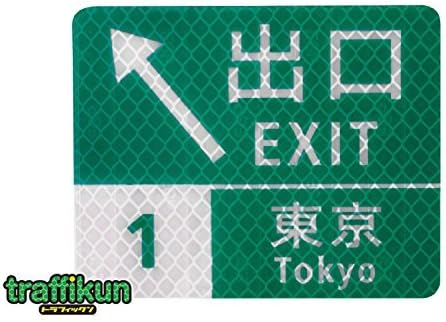 [Finance Works] - only road sign miniature traffic down, sign board "exit guide"