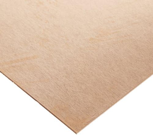 101 Copper Sheet, Unpolished (Mill) Finish, H00 to H01 Temper, Meets ASTM B152, 0.032" Thickness, 6" Width, 6" Length