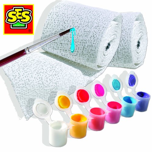 Imagen 2 de SES Deutschland 01405 Vendaje enyesado - Set para modelar y pintar figuras de yeso [importado de Alemania]