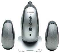 Samsung Pleomax PSP-1500 Nautilus Multimedia 2.1-Channel Speakers (Silver)