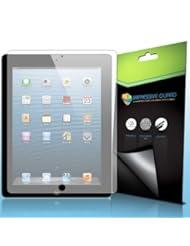 Impressive Guard Apple iPad 2 / iPad 3 / iPad 4 Premium Tempered Glass Screen Protector + Lifetime Limited Warranty For Tablets On Wifi and/or 4G or LTE With AT&T, Verizon, Sprint, and All Carriers - Retail Packaging