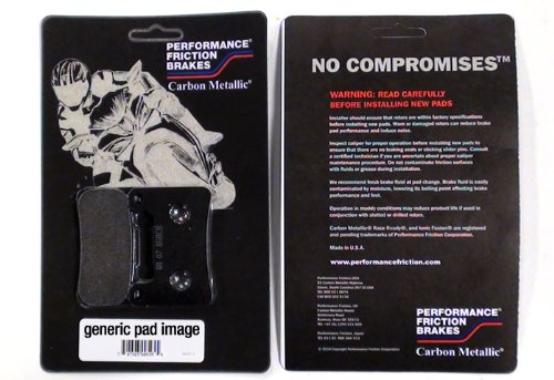Performance Friction 7617.07.09.92 07 Compound Motorcycle Racing Brake Pad for Ducati Hypermotard On Sale
