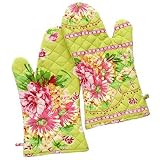April Cornell Josephine Lime Oven Mitt