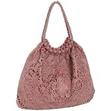 Melie Bianco Lily Flower Cut-Out Hobo