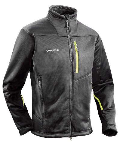 VAUDE Herren Softshell Jacke  Mera Base Jacket, black, S