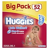 from Huggies Huggies Little Walkers Nappies Size 5 Big Pack 52 Nappies (Model 2255951)