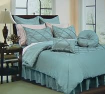 16 Pc Riviera King Comforter Bed in a Bag, Includes Two 200 Thread Count Egyptian Cotton Sheet Set