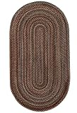 Capel 0429VS00200030725 20 x 30 Inch Oval Hearthside Rug - Java