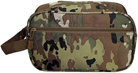 OCP Camo Tactical Overnight Toiletry Bag with Zippered Front Pocket