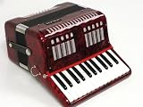 MILAN 12 Bass 31 Keys Button Box Accordion w/ Case