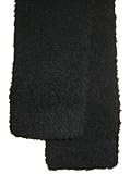 IMAGE OF CashLeg Luxury Cashmere Feel Tagless Knee-High Stretch Leg Warmers - Black