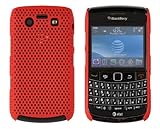Hard Mesh Snap Case for BlackBerry Bold 9700 - Red