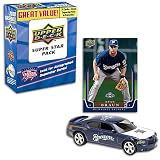 Brewers Upper Deck MLB Charger With Trading Card