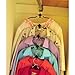 Evelots 6 Piece Metal Non Slip Rubber Coated Cascading Hanger