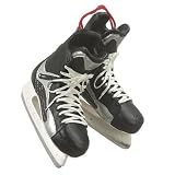 2.5 Black & Silver Hockey Ice Skates Christmas Ornament