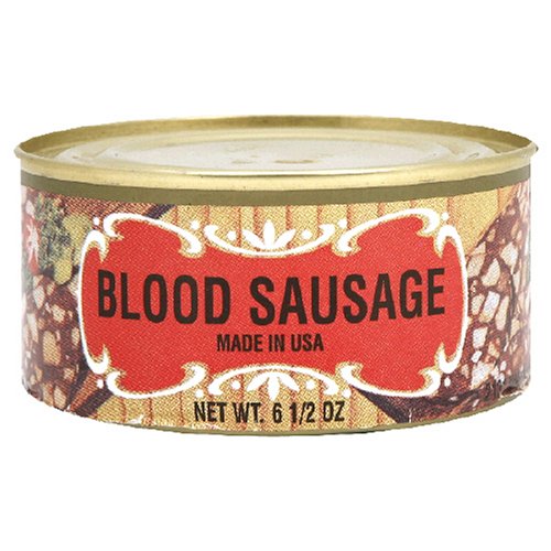 Geier's Blood Sausage, 6.5-Ounce Tins (Pack of 6) by Blood Sausage