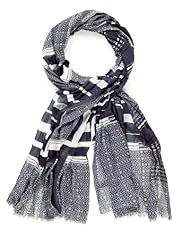 Autograph Pure Modal Lightweight Geometric Print Scarf