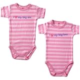 Premium Shoulder Snap Bodysuits - Girls Siblings