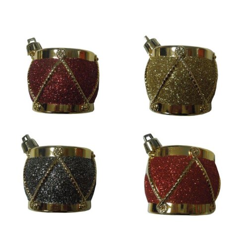 Martha Stewart Living Shatter Resistant Drum Ornament (16-Piece) Martha Stewart Living Shatter Resistant Drum Ornament (16-Piece)