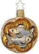 Inge-Glas Fish And Bread Loaves German Glass Christmas Ornament #40104906