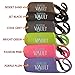 WaterVault Neoprene Bottle Holder, Adjustable Detachable Strap, Shoulder Sling & Hand Carrier - Grey XL