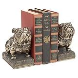 Bulldog Mascot Bookends