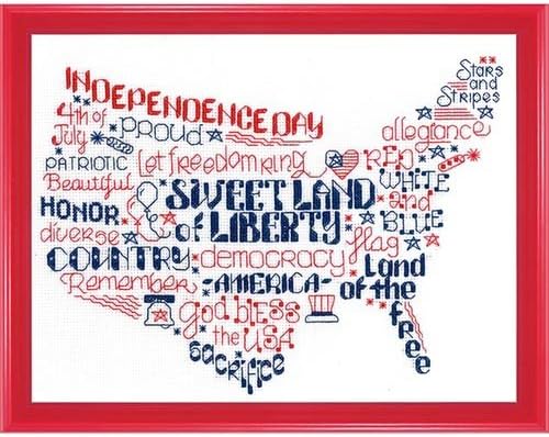 Imaginating Inc. Let's Be Proud Counted Cross-Stitch Kit