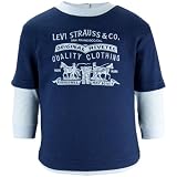 Levi's Baby Boys Layered Top - Navy, 12 Months by Levi's