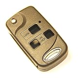 3 Buttons Remote Folding Key Flip Shell Case For Lexus ES RX LX GS IS GX LS 