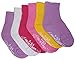 N'Ice Caps Big And Little Girls Cotton/Spandex Casual Crew Sock 6PC Pack