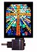 Religious Night Light - Stained Glass Cross