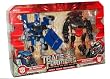 Transformers Movie Series 2 "Revenge of the Fallen" Exclusive 2 Pack Deluxe Class 6 Inch Tall Robot Action Figure - SUPER TUNER THROWDOWN - Autobot BLOWPIPE with Capture Claw (Vehicle Mode: Pick Up Truck) and Decepticon SIDEWAYS with "Saw" Blade (Vehicle Mode: Sports Car)