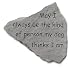 Pet Supplies : Dog Garden Stone: May I always be the person my dog thinks I am