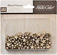 Classic Calico 2 Laser-Cut Wood Veneer Shapes-Tiny Stars