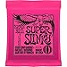 Ernie Ball 2223 Nickel Super Slinky Pink Electric Guitar Strings 6 Pack