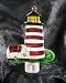 LIGHTHOUSE painted glass NIGHTLIGHT nautical DECOR