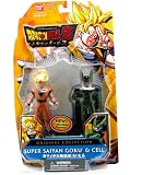 DragonBall Z Original Collection 5" Super Saiyan Goku and Cell Action Figures